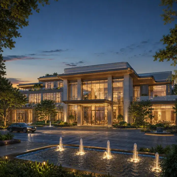 Signature clubhouse at the 40-acre integrated township on kadugodi-hoskote road, whitefield - Brigade Granada