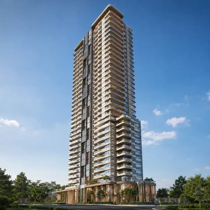 Tower exterior at the 40-acre integrated township on kadugodi-hoskote road, whitefield - Brigade Granada