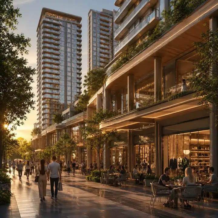 High-street retail at the 40-acre integrated township on kadugodi-hoskote road, whitefield - Brigade Granada